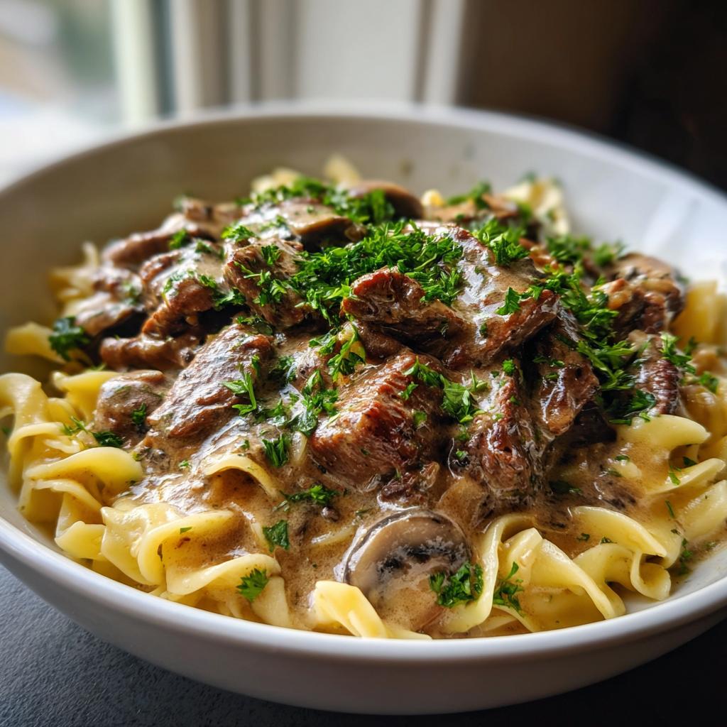 Classic Beef Stroganoff - detail 1