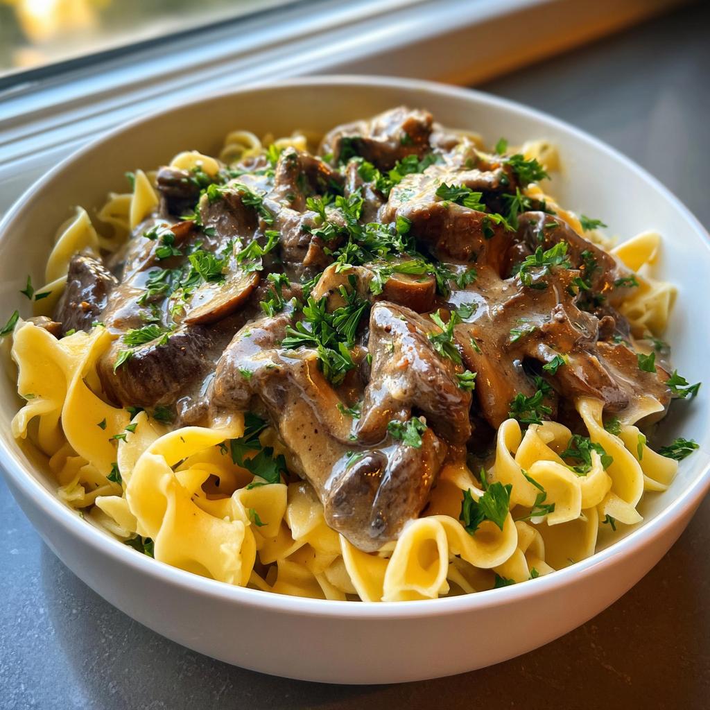 Classic Beef Stroganoff