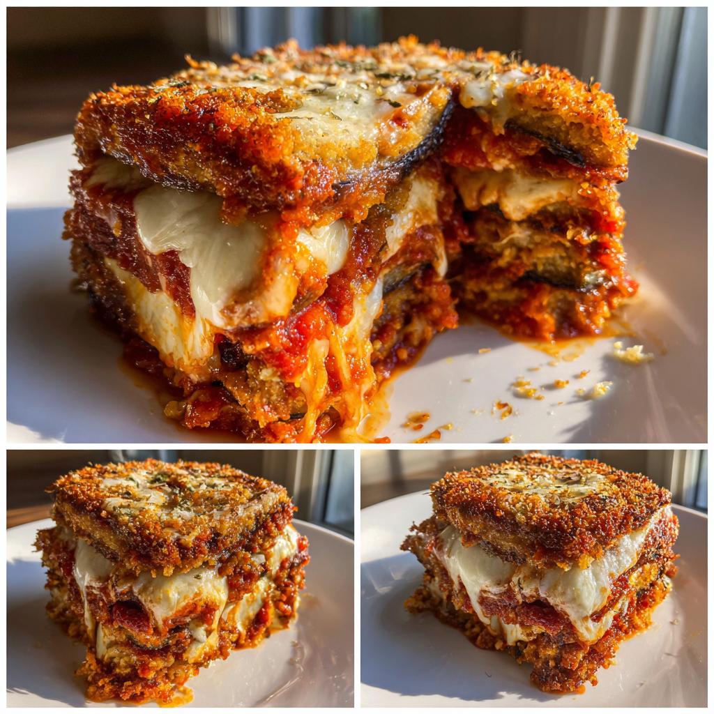 Eggplant Parmesan - detail 1
