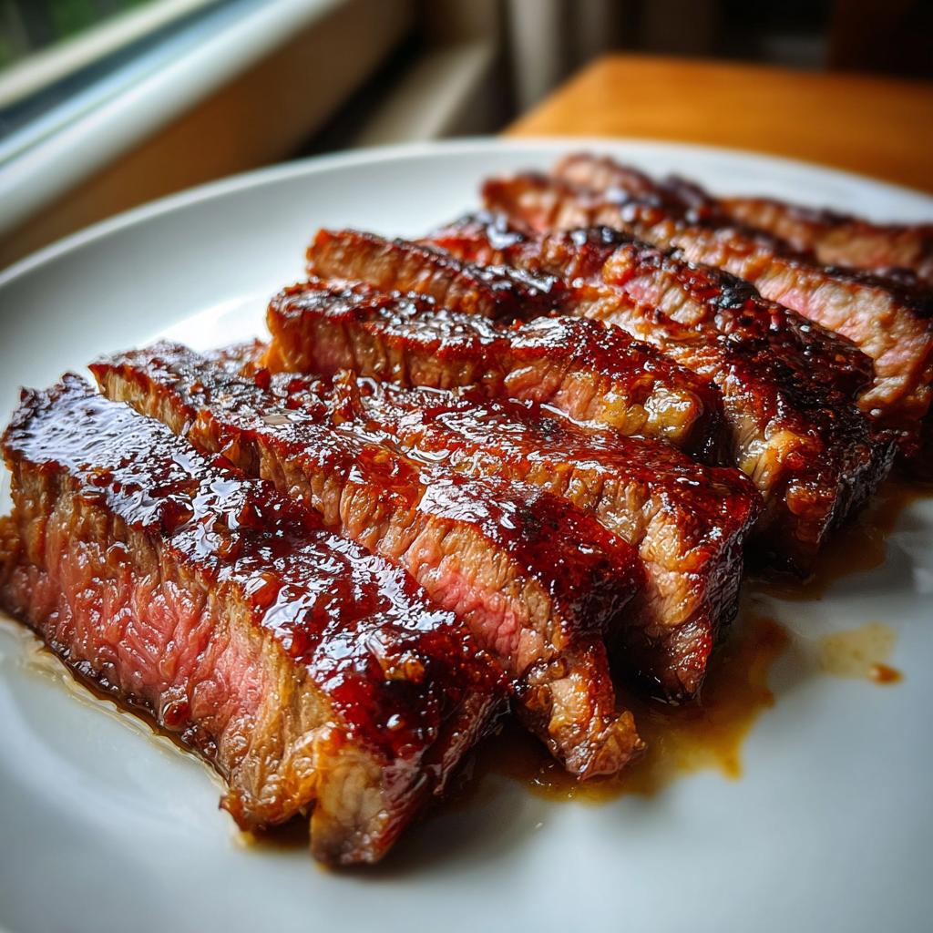 Ginger Soy Flank Steak - detail 1