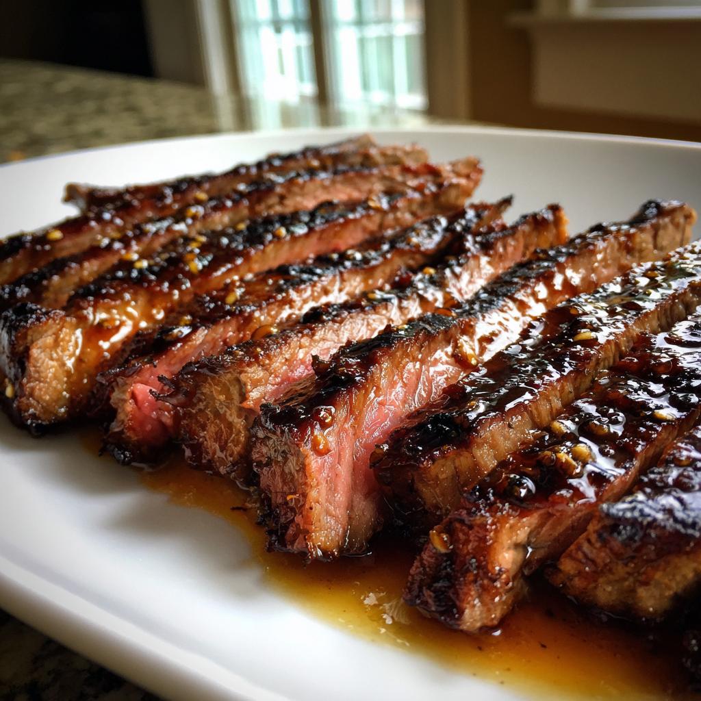 Ginger Soy Flank Steak