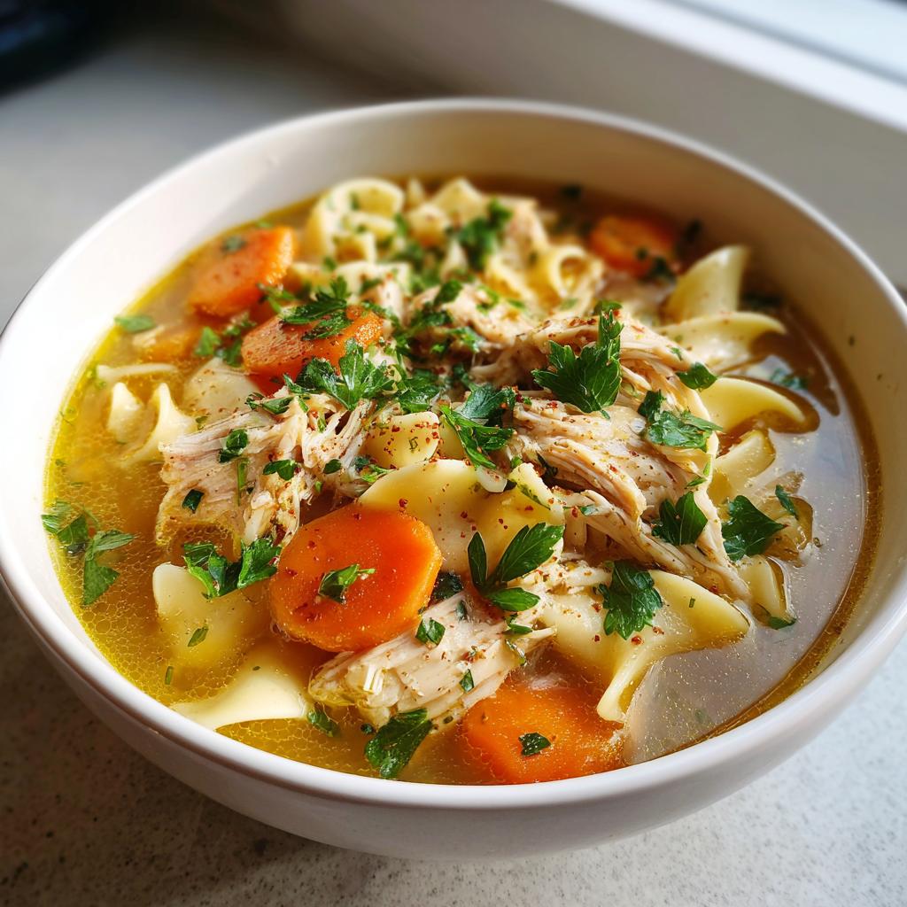 Homemade Chicken Noodle Soup - detail 1