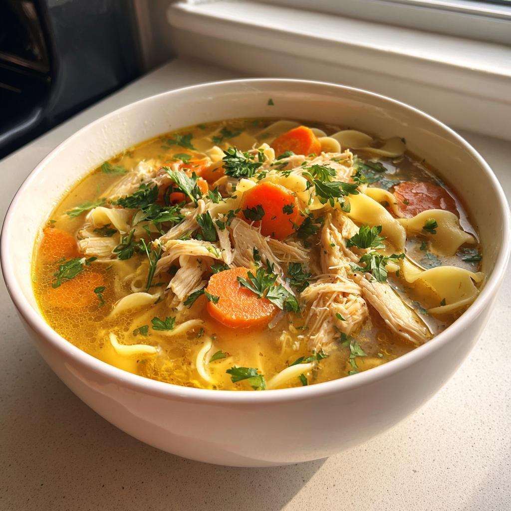 Homemade Chicken Noodle Soup