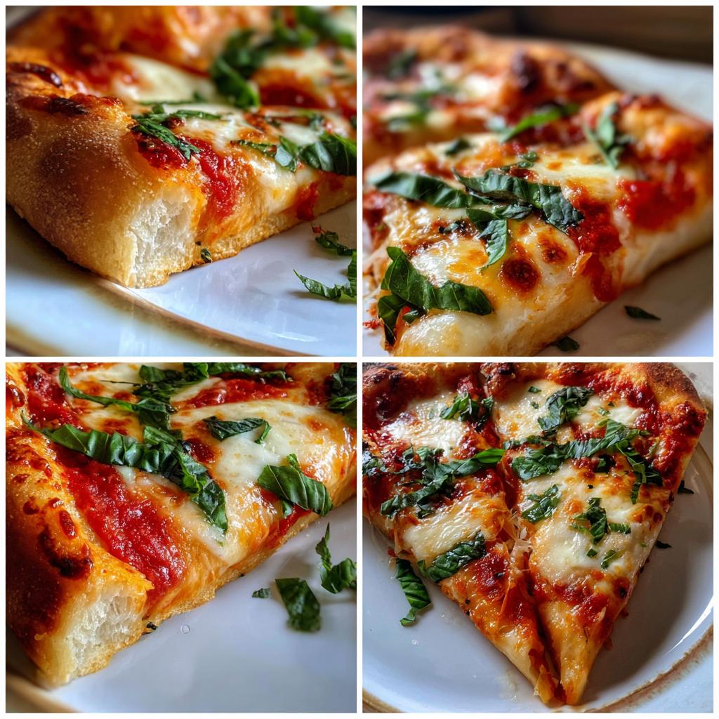 Homemade Pizza Margherita - detail 1
