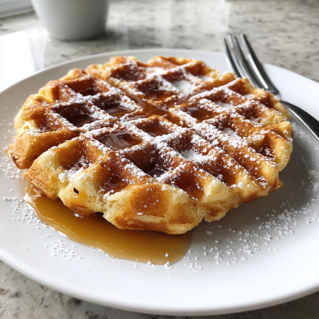 Homemade Waffles - detail 1