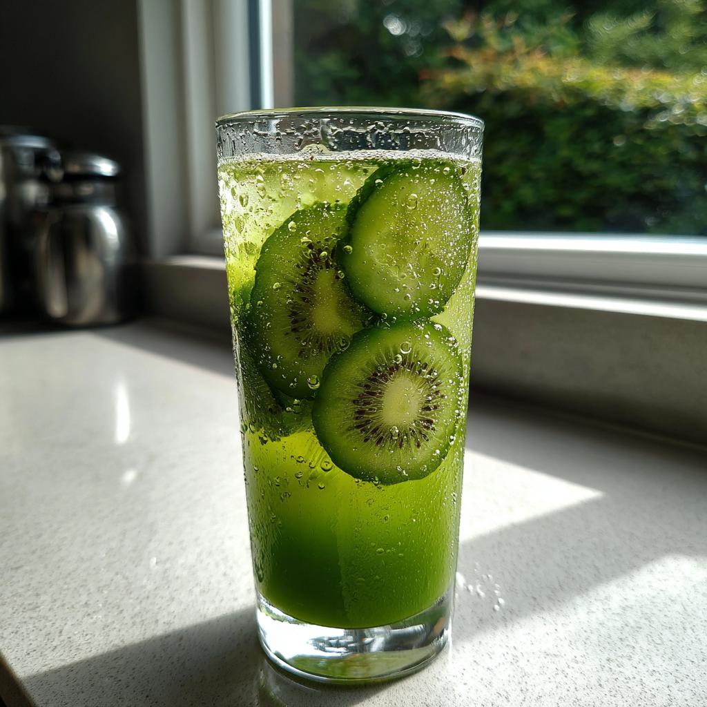 Kiwi Cucumber Juice