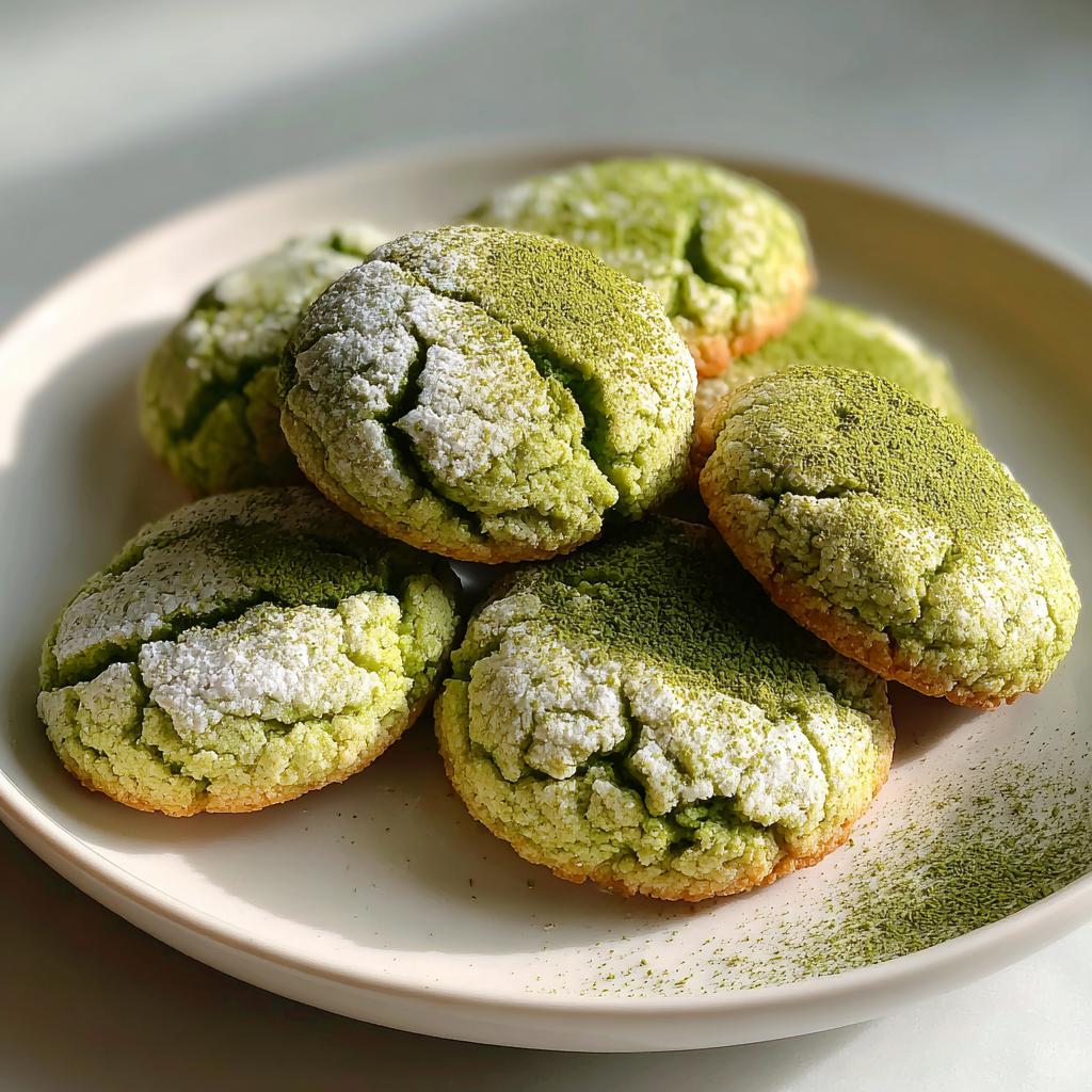 Matcha Green Tea Cookies - detail 1