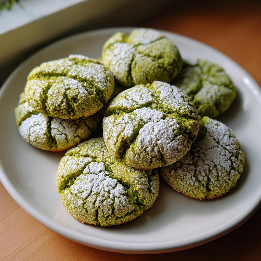 Matcha Green Tea Cookies