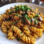 Mushroom Stroganoff Pasta