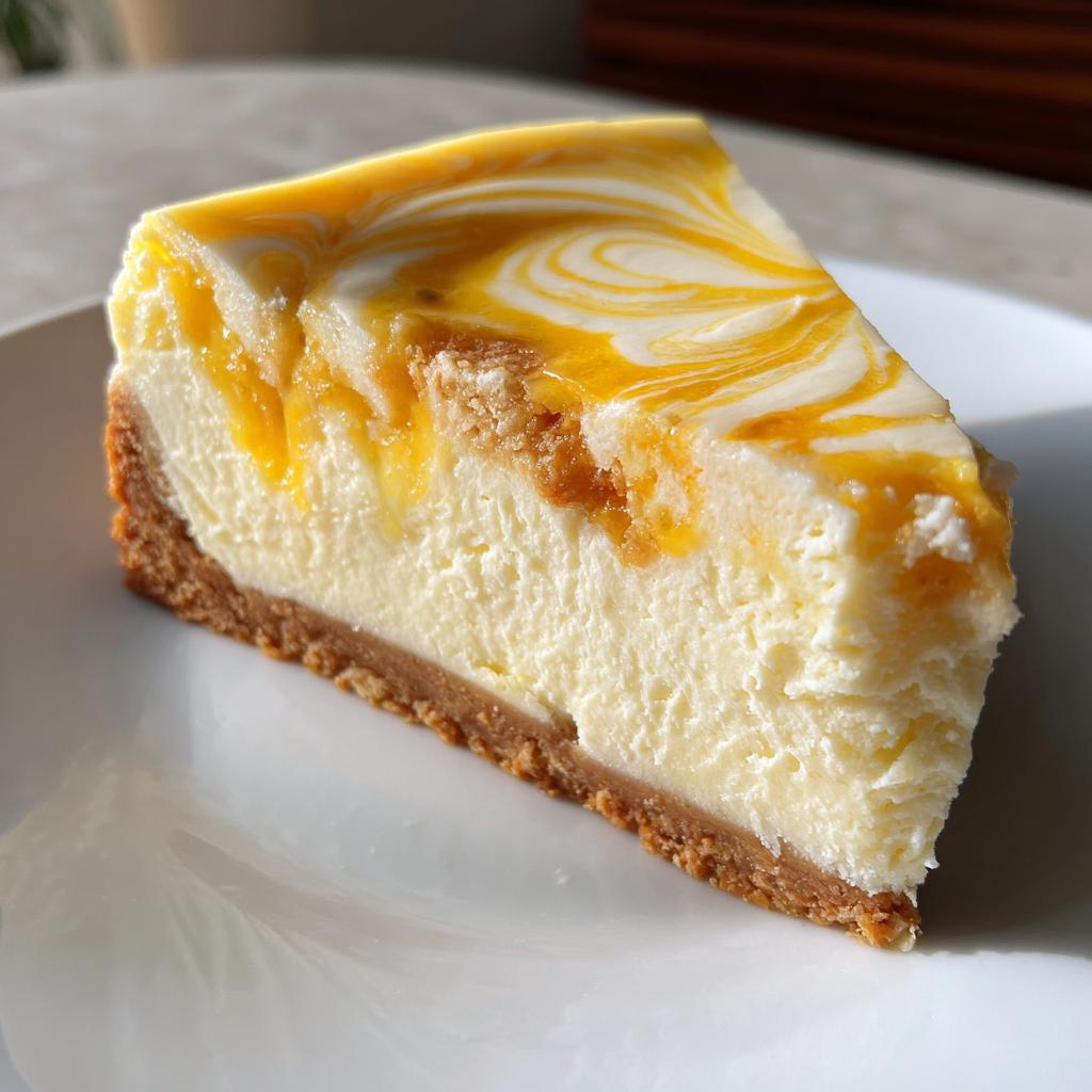 Passion Fruit Cheesecake