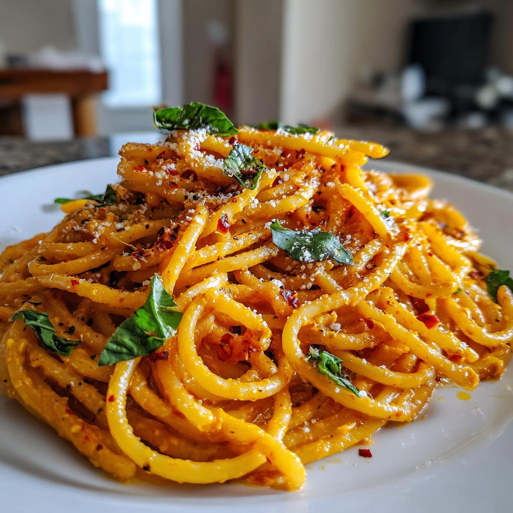 Roasted Red Pepper Pasta