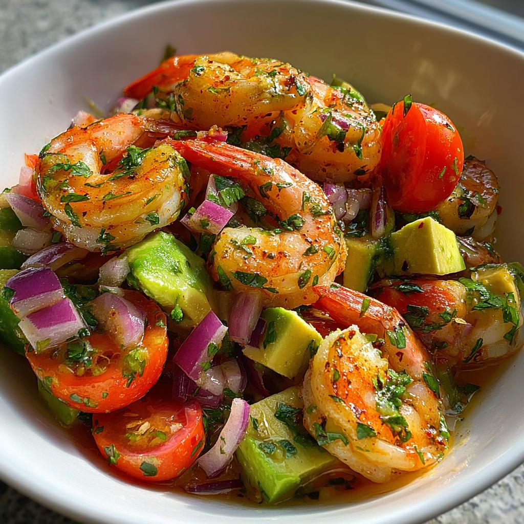 Shrimp and Avocado Salad