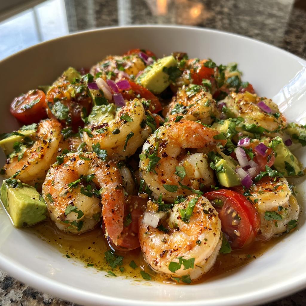 Shrimp and Avocado Salad