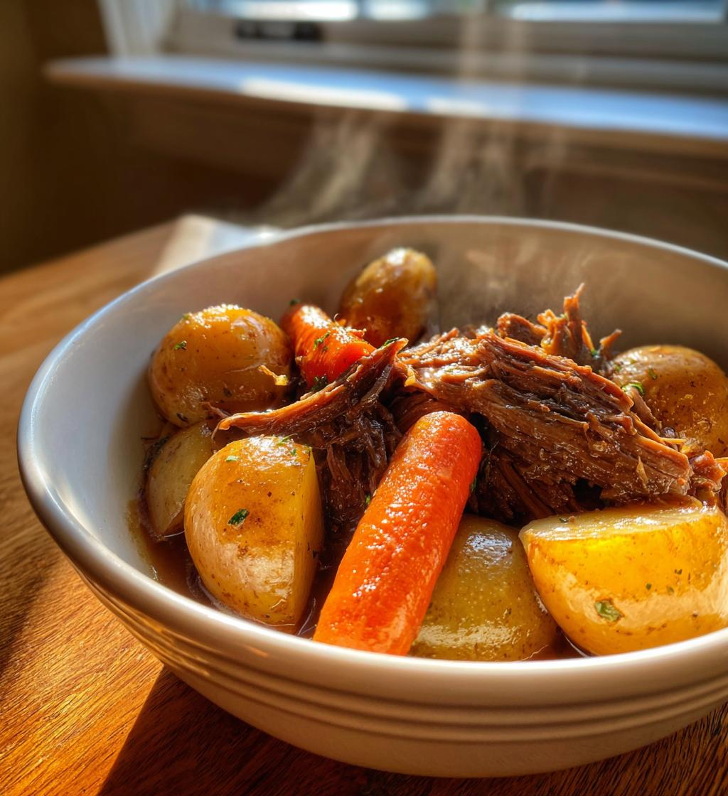 Slow Cooker Pot Roast - detail 1