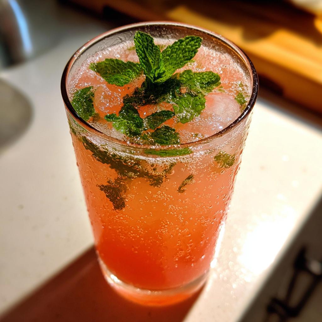 Sparkling Grapefruit Refresher