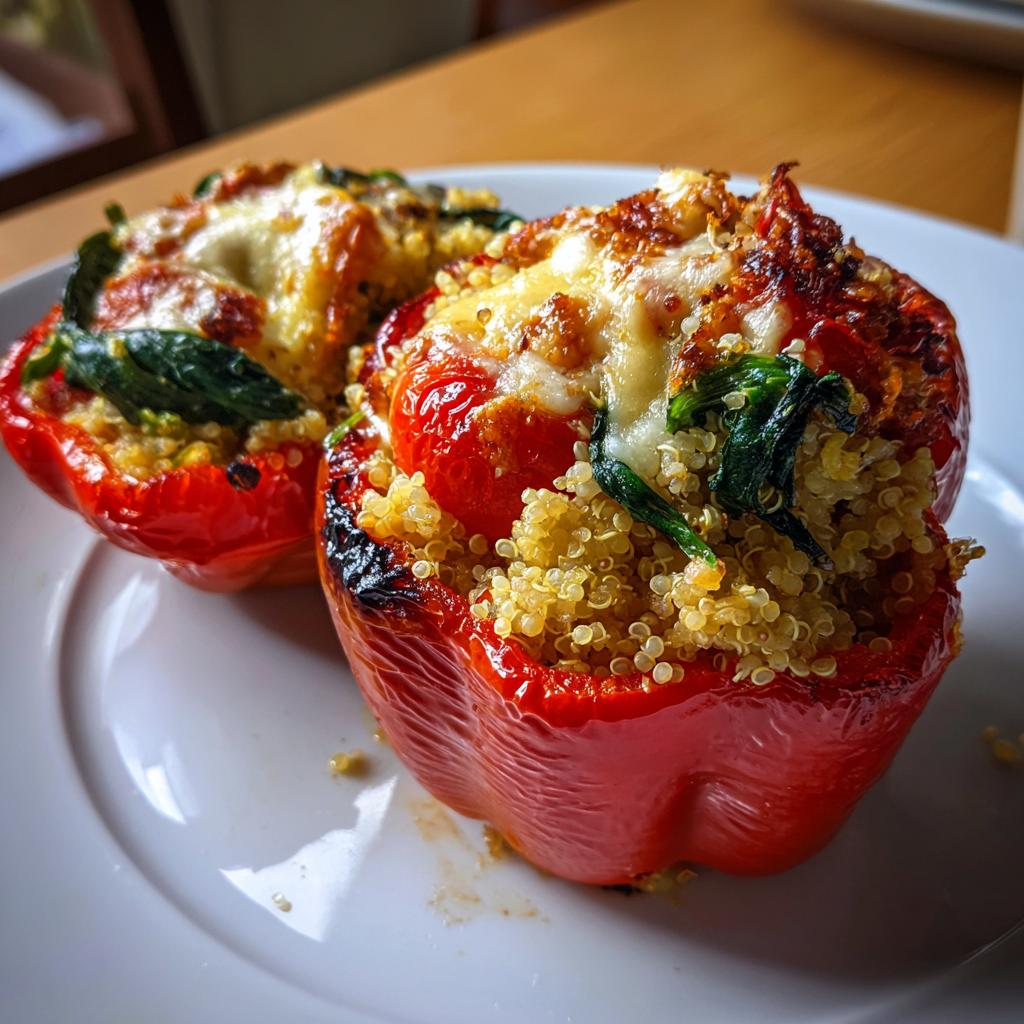Stuffed Bell Peppers with Quinoa - detail 1