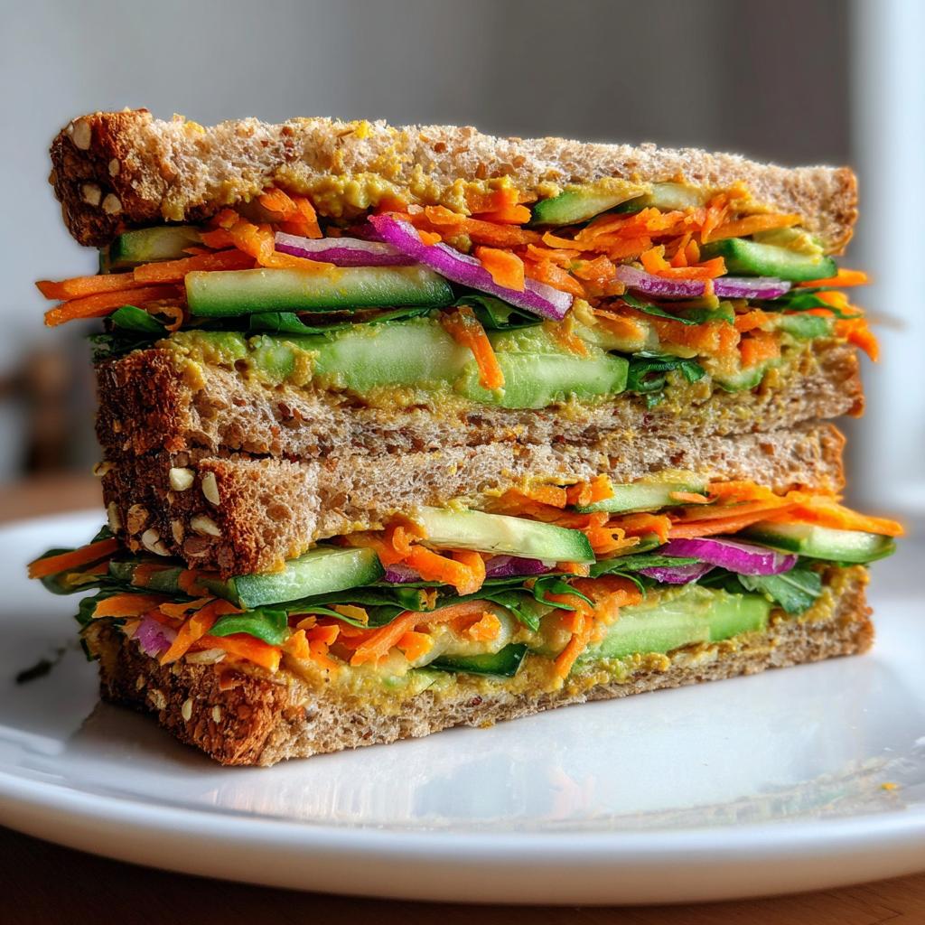 Whole Wheat Veggie Sandwich - detail 1