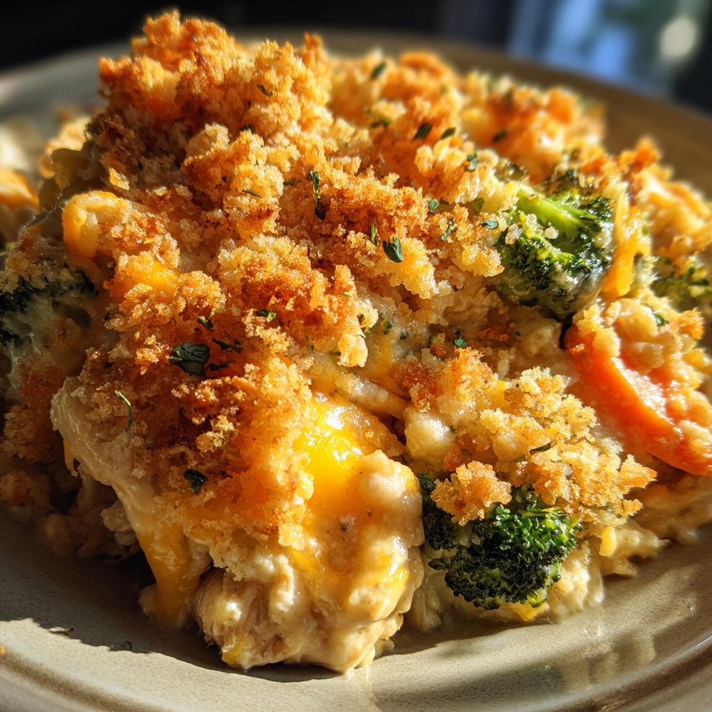 chicken casserole - detail 1