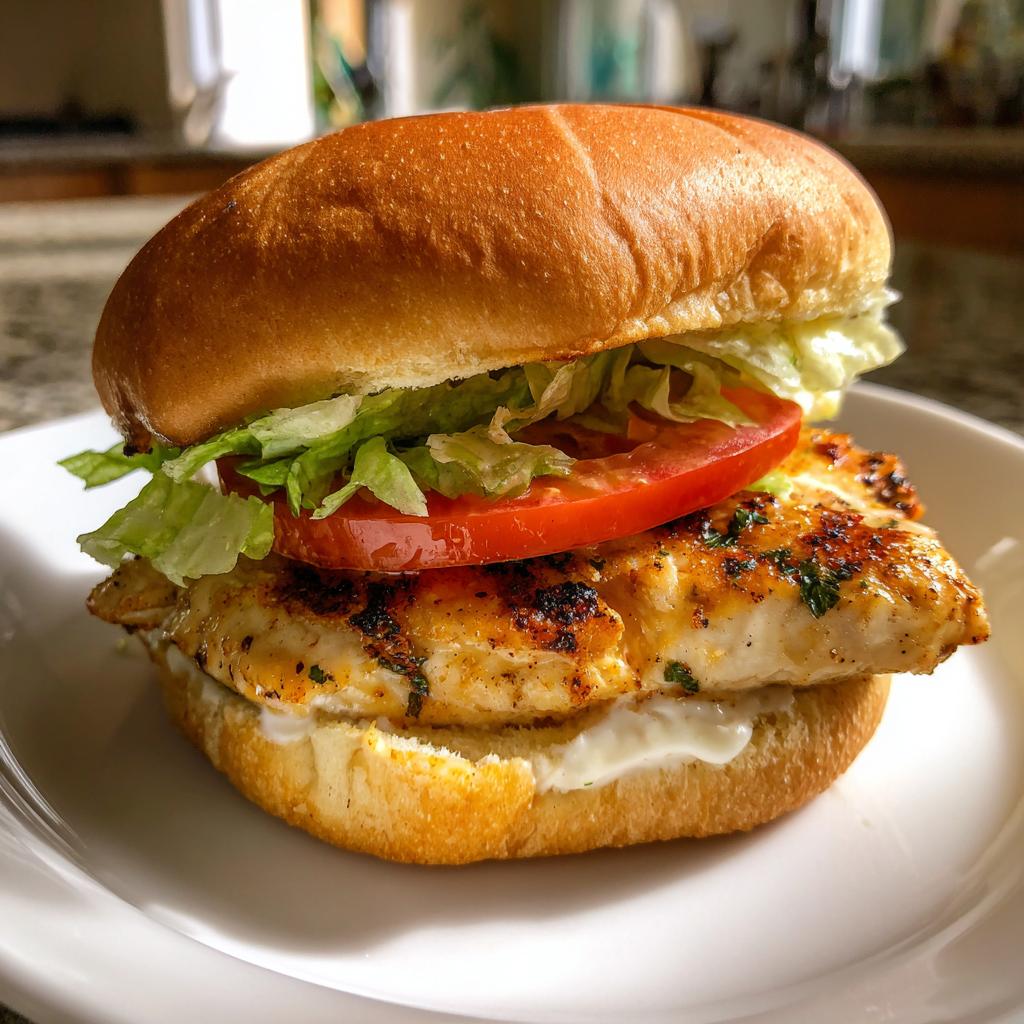 chicken sandwich