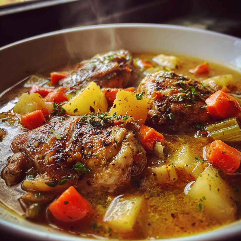 chicken stew - detail 1