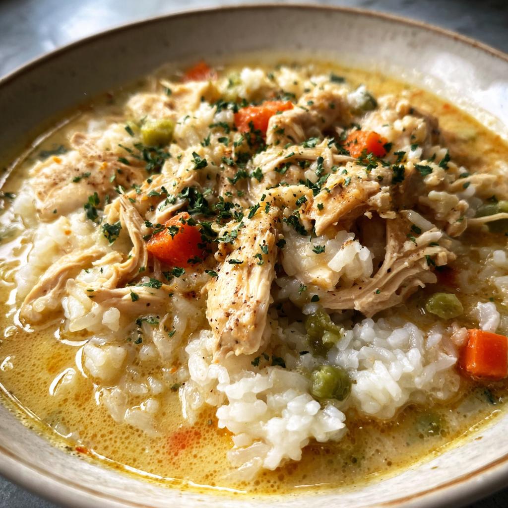 crock pot chicken and rice casserole