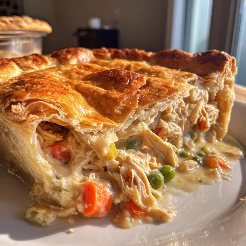 crockpot chicken pot pie - detail 1
