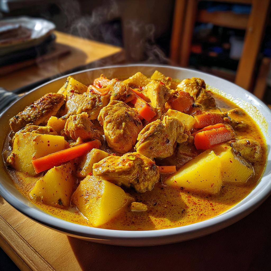 curry chicken - detail 1
