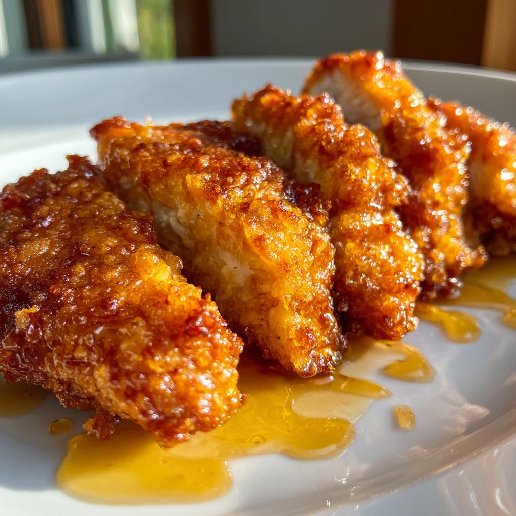 hot honey chicken tenders - detail 1