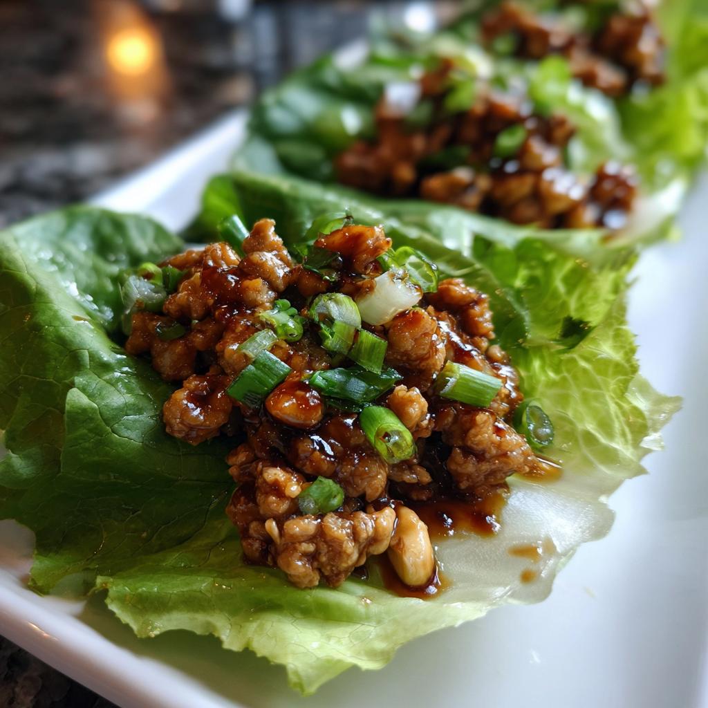 pf changs chicken lettuce wraps - detail 1