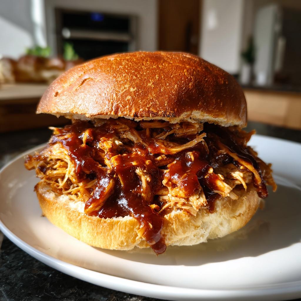 pulled chicken sandwiches - detail 1