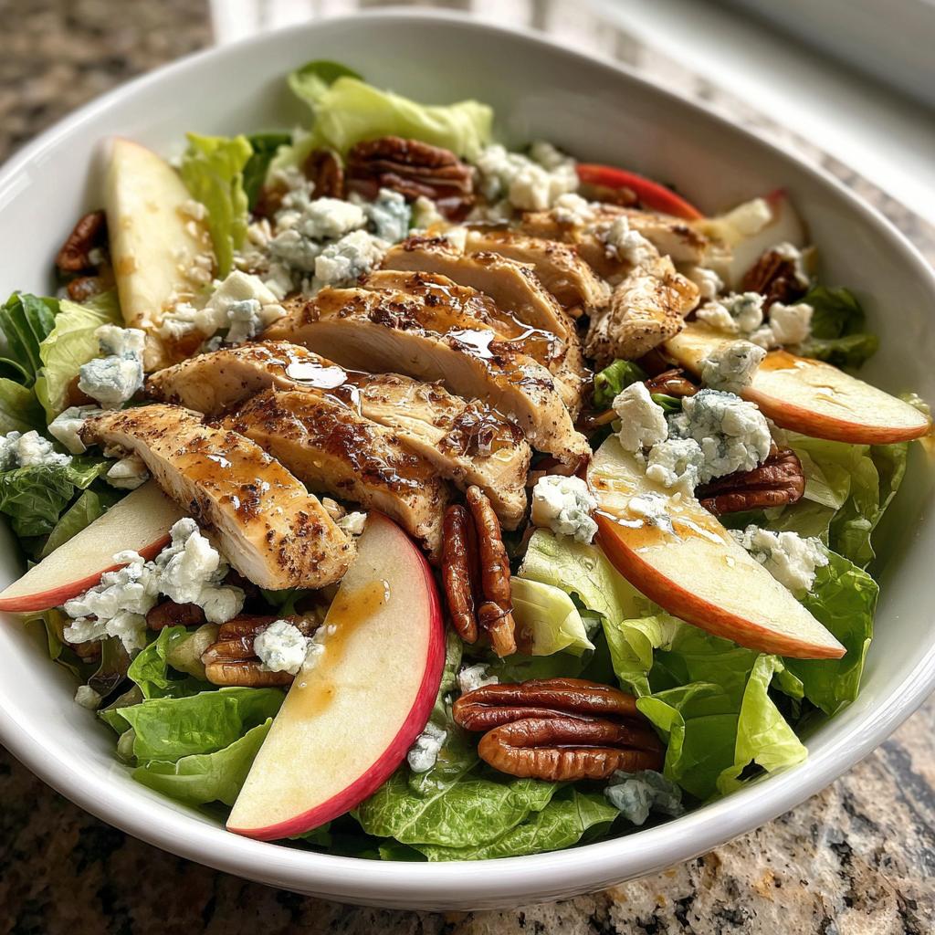 wendys apple pecan chicken salad - detail 1