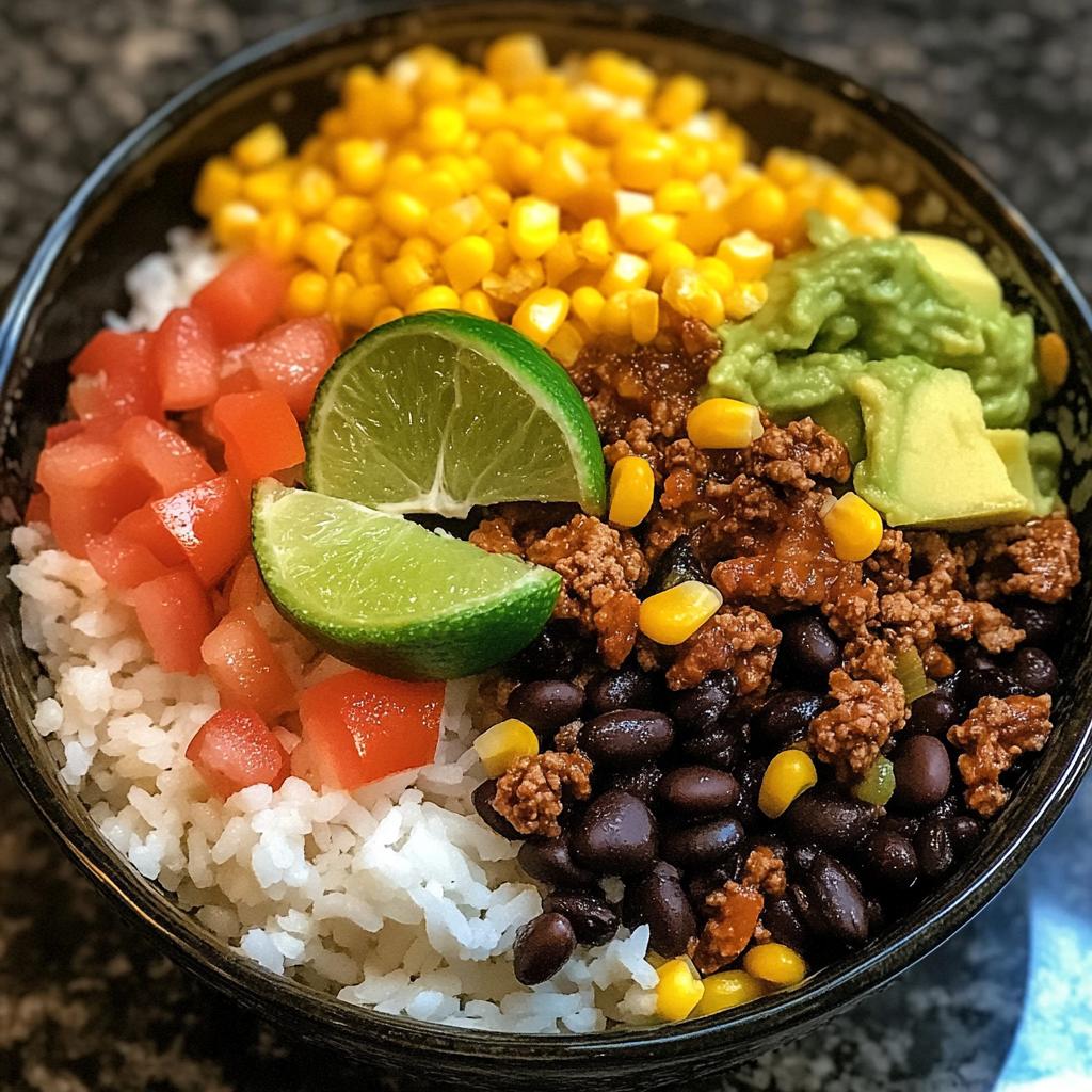 Beef Burrito Bowl