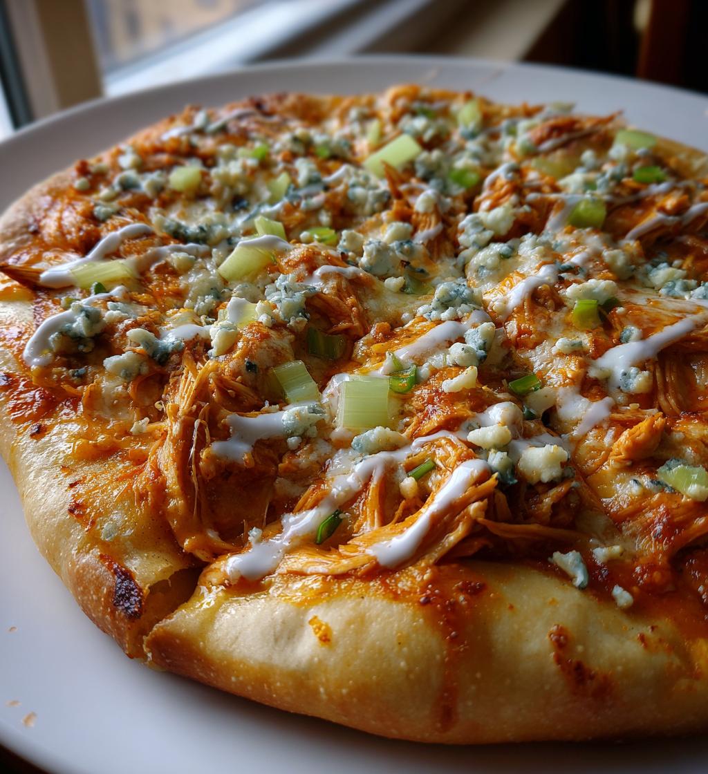 Buffalo Chicken Pizza