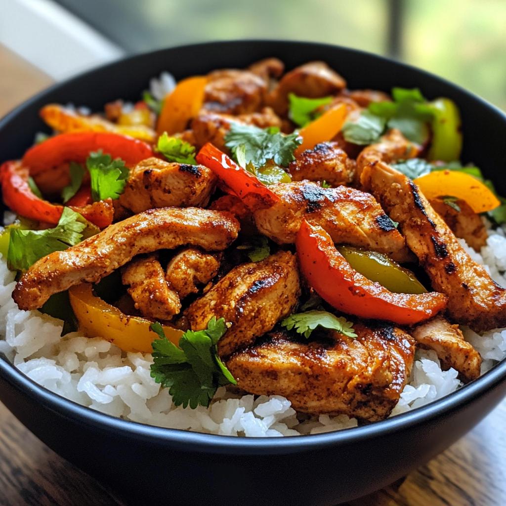 Chicken Fajita Bowls