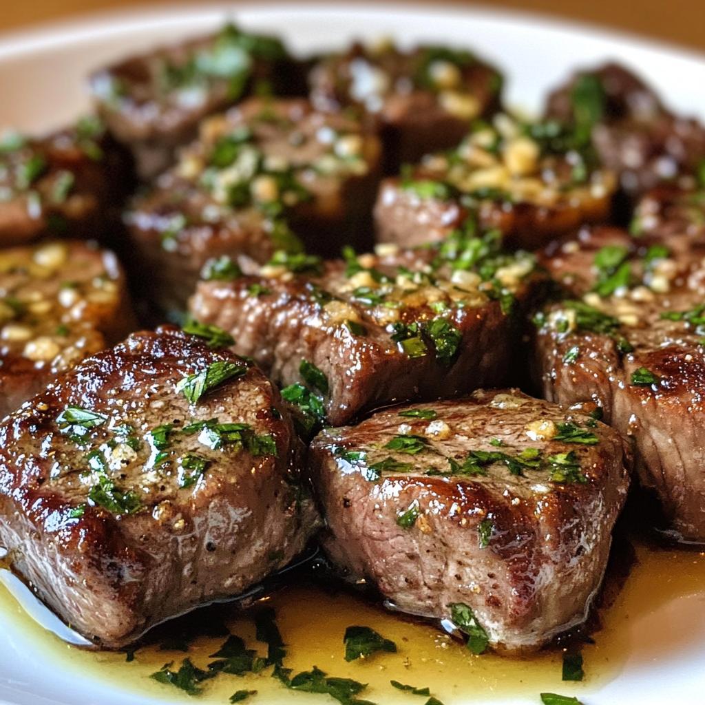 Garlic Butter Steak Bites