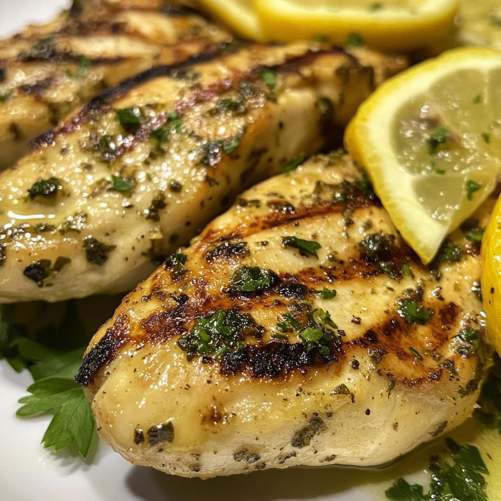 Grilled Lemon Herb Chicken