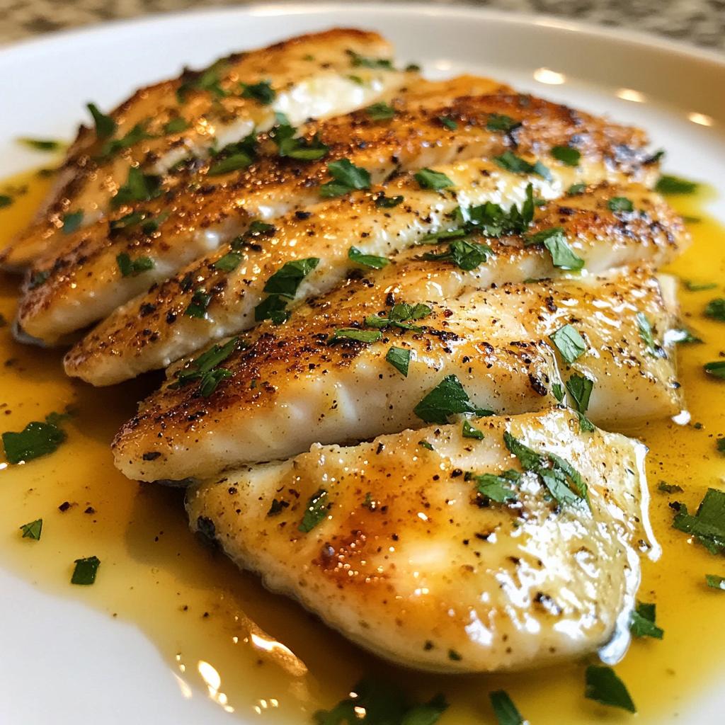 Lemon Garlic Tilapia