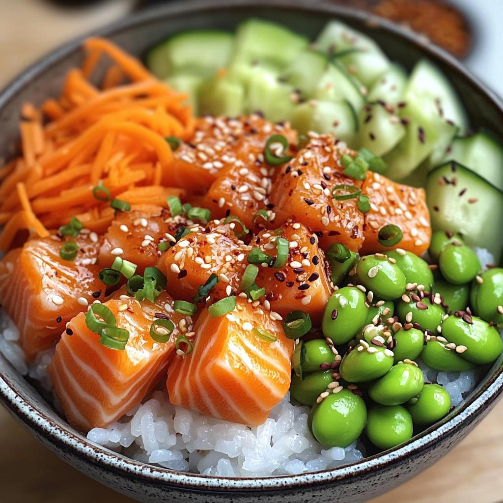 Poke Bowl with Salmon