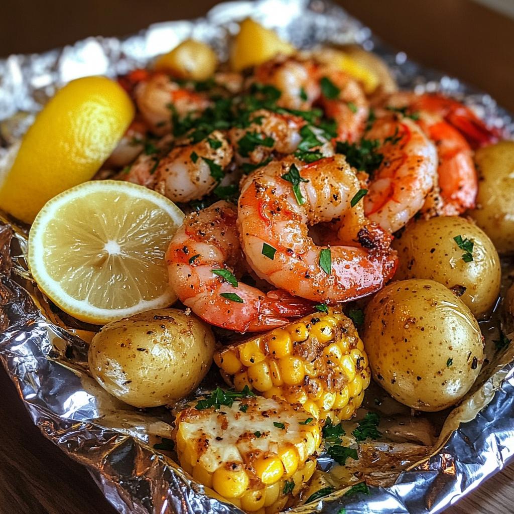 Shrimp Boil Foil Packs