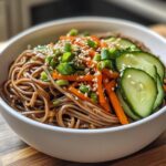 Soba Noodle Salad with Sesame Dressing