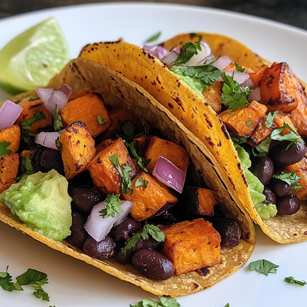 Sweet Potato and Black Bean Tacos