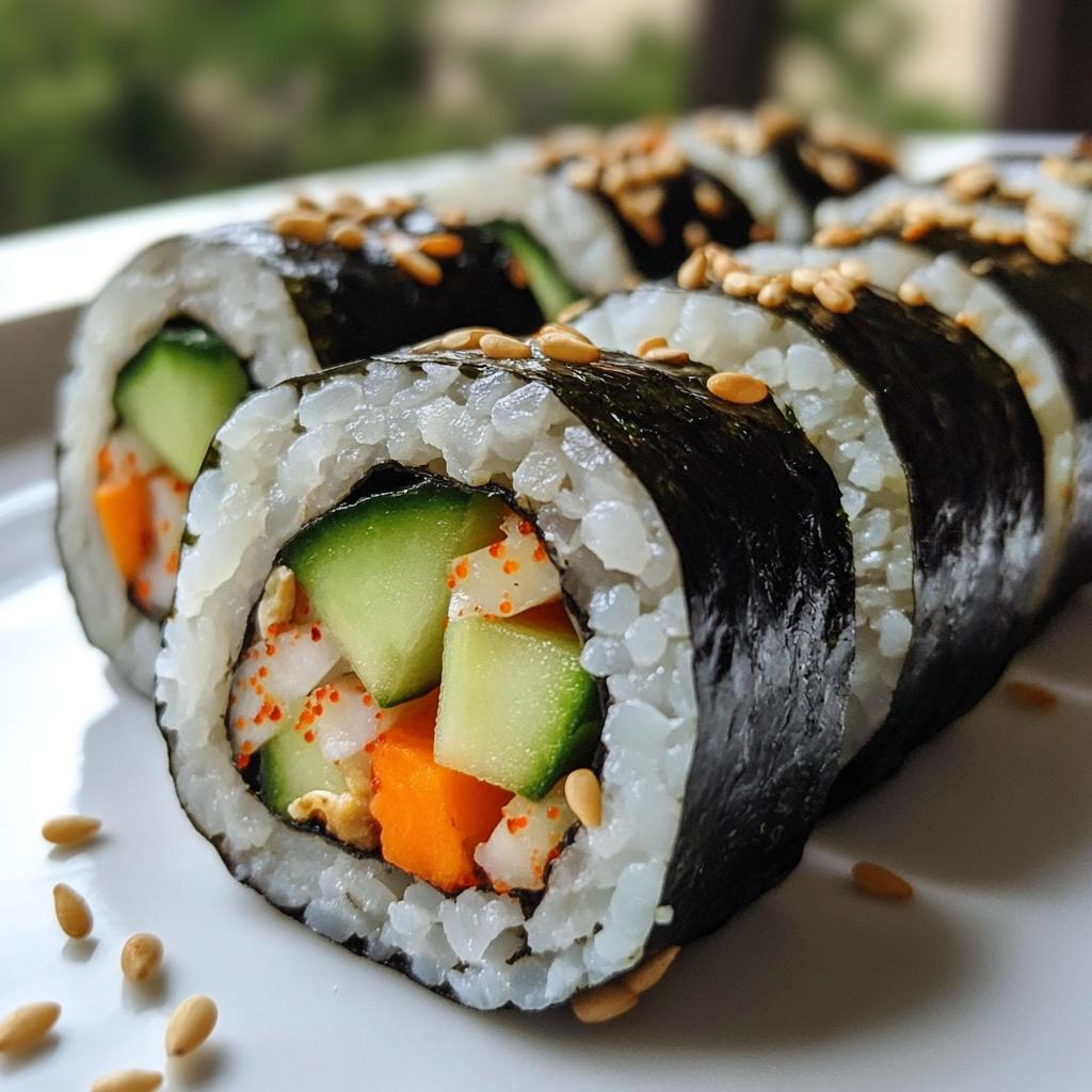 Veggie Sushi Rolls