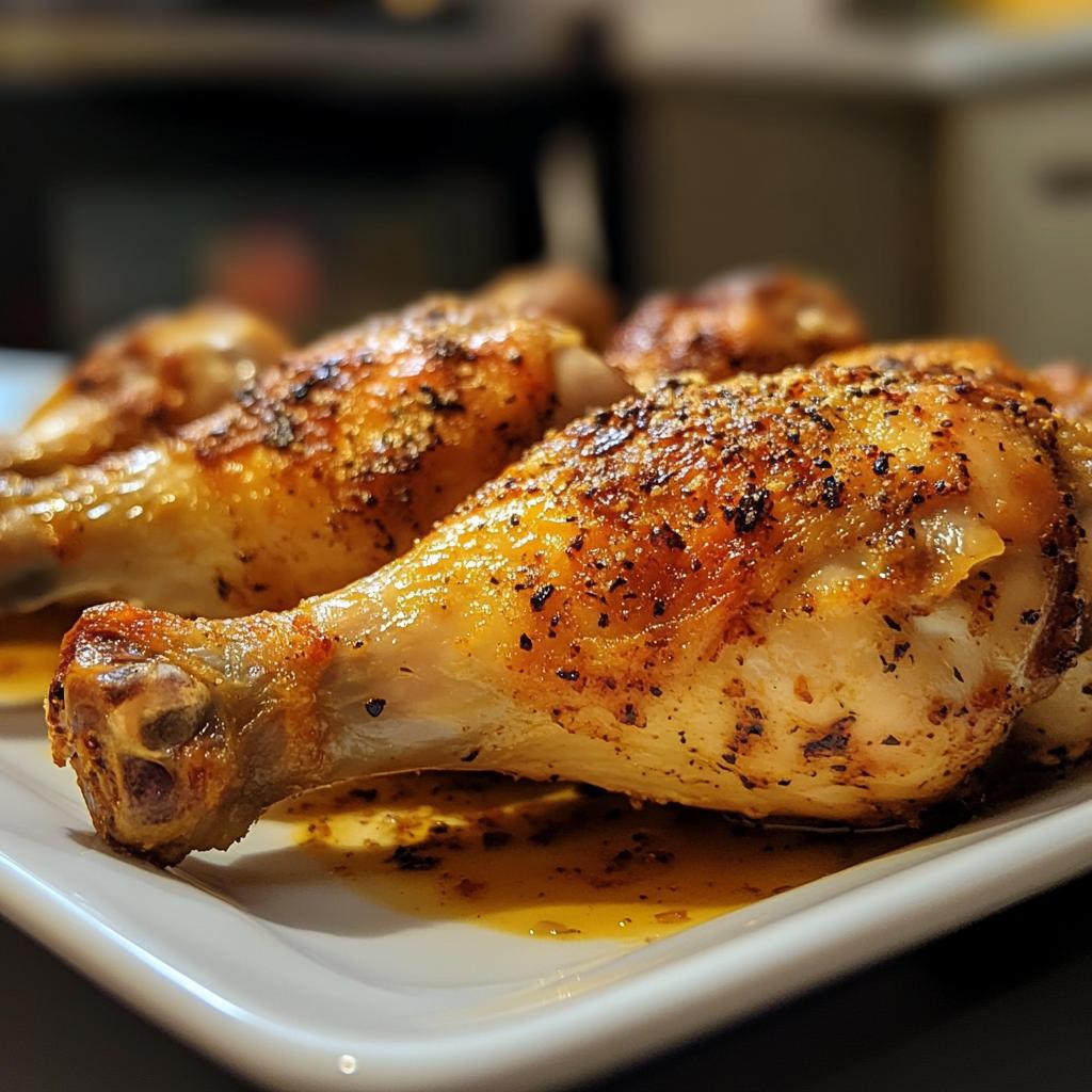 chicken legs in the oven