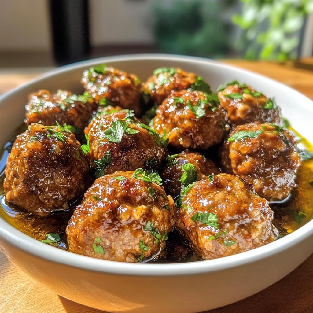 homemade meatballs