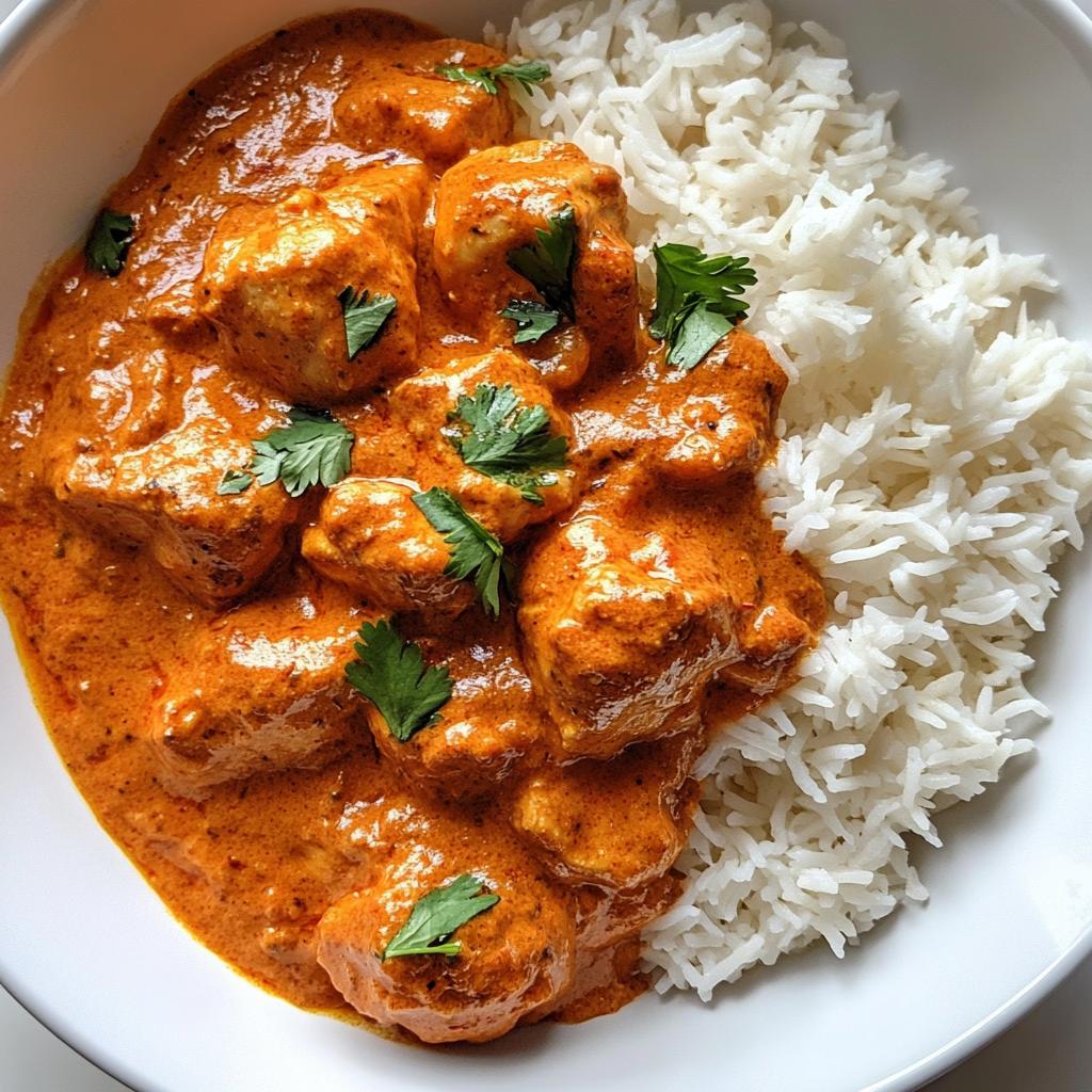 Butter Chicken with Rice