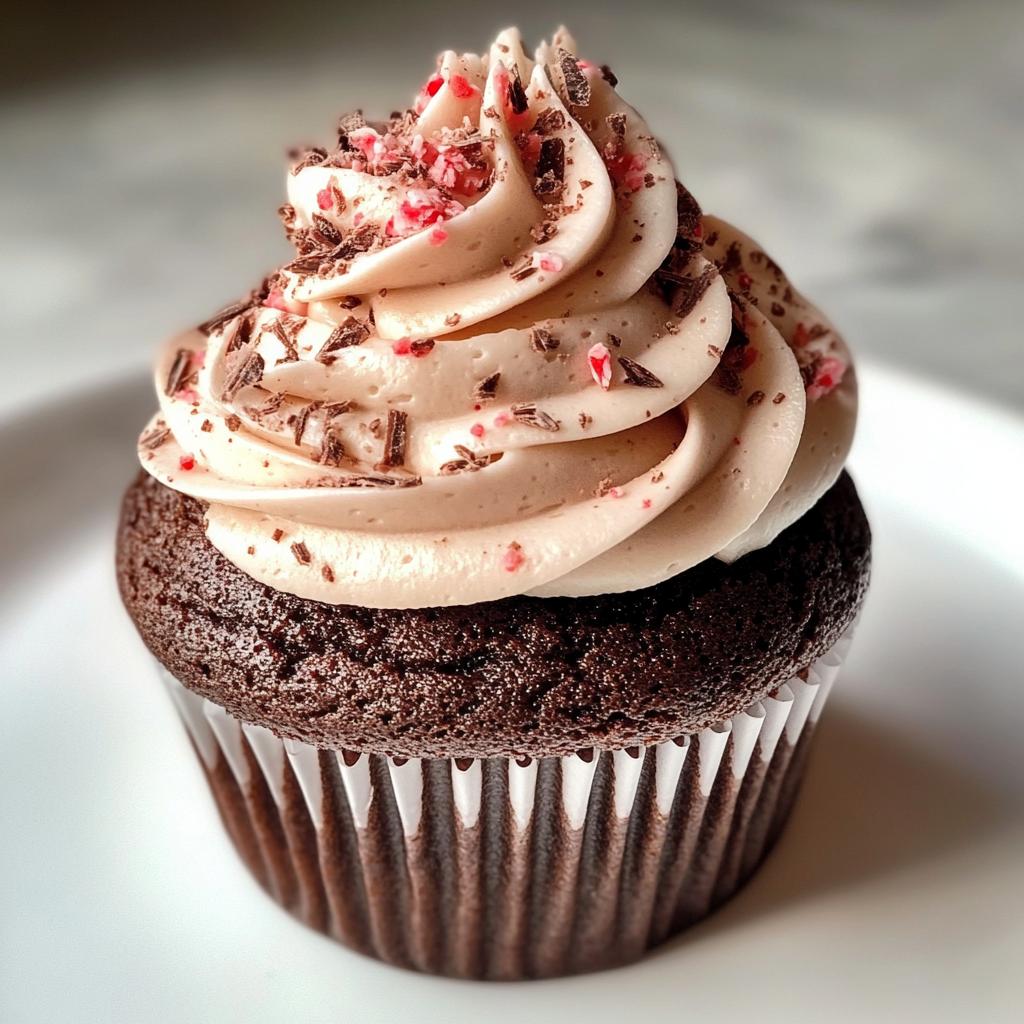 Chocolate Peppermint Cupcakes