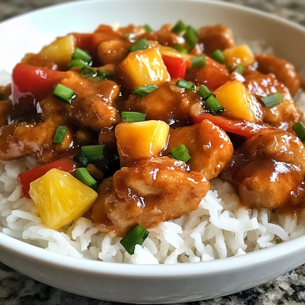 Sweet and Sour Chicken