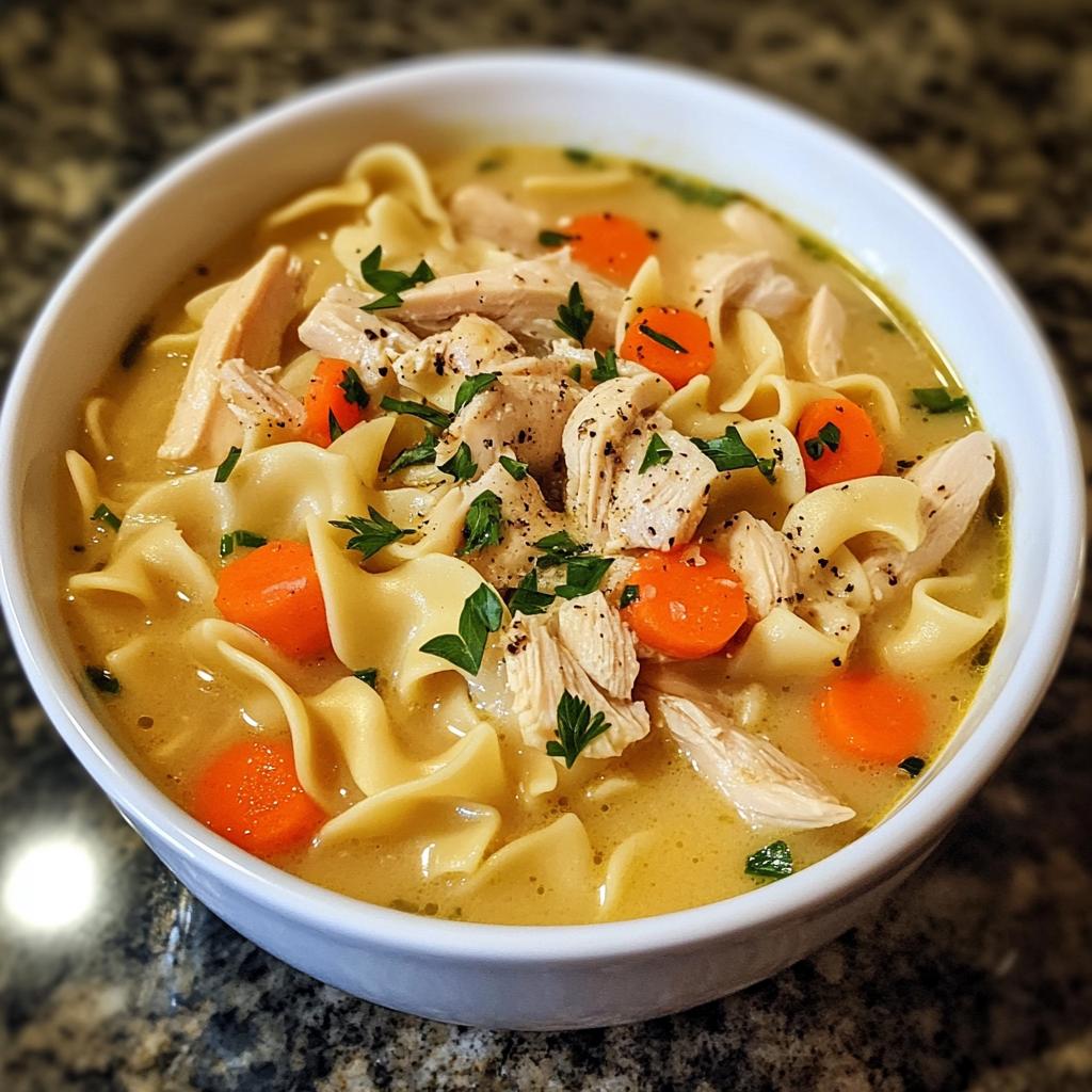 best creamy chicken noodle soup