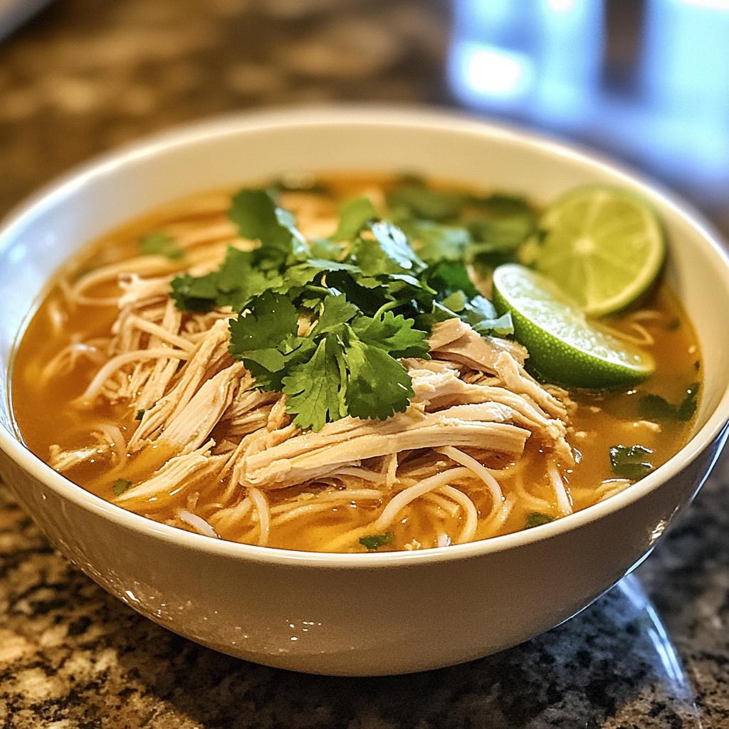 burmese chicken noodle soup recipe - detail 1