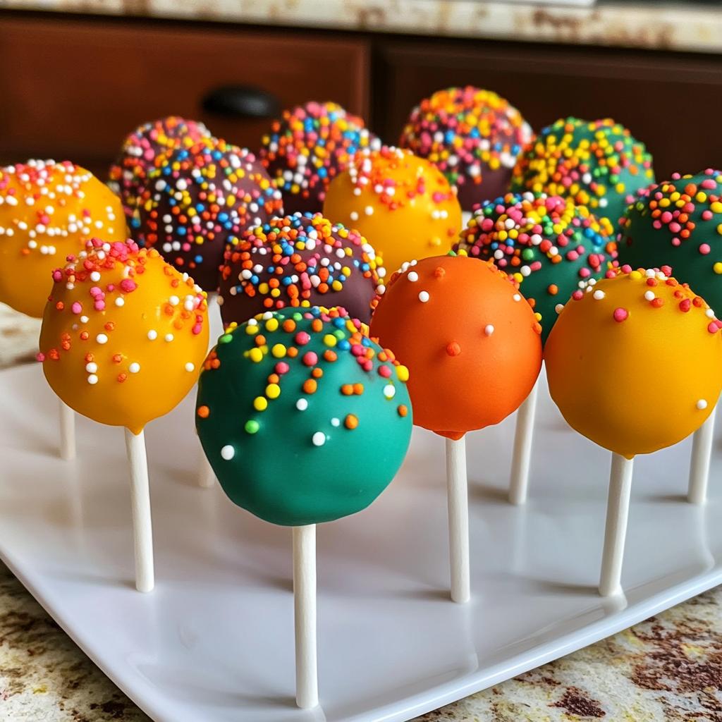 cake pops thanksgiving